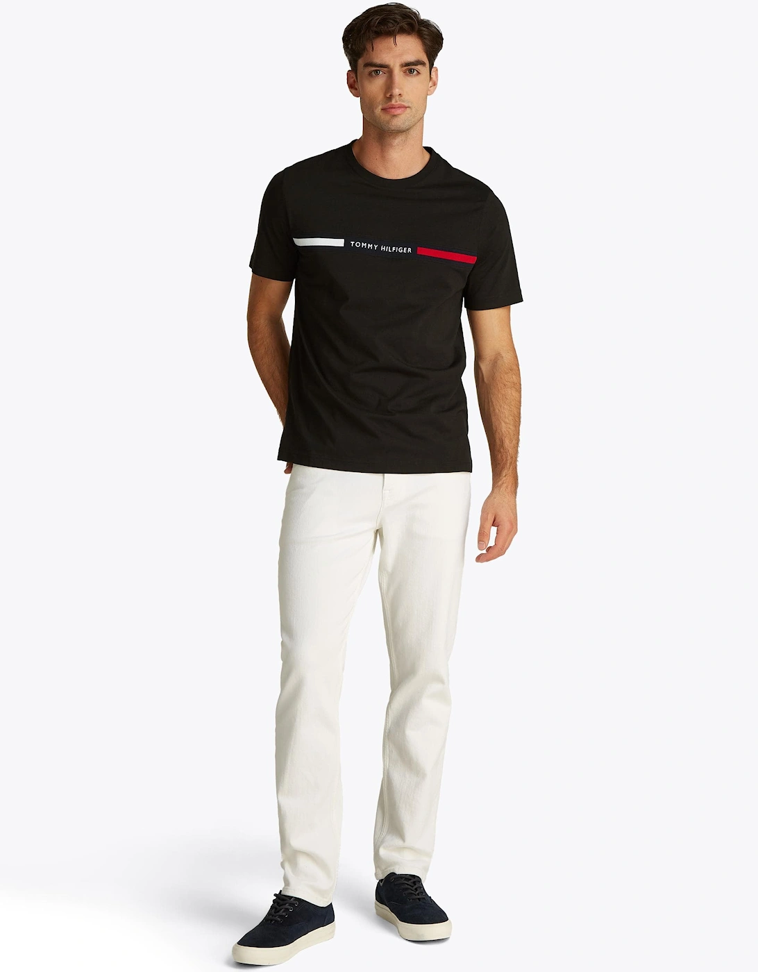 Hilfiger Chest Insert Mens T-Shirt, 7 of 6