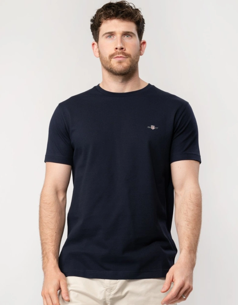 Mens Slim Pique Short Sleeve T-Shirt