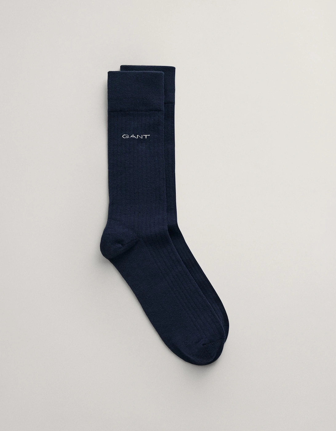 Gant Men's Navy Rib Socks - : 9/9.5/10/10.5/11
