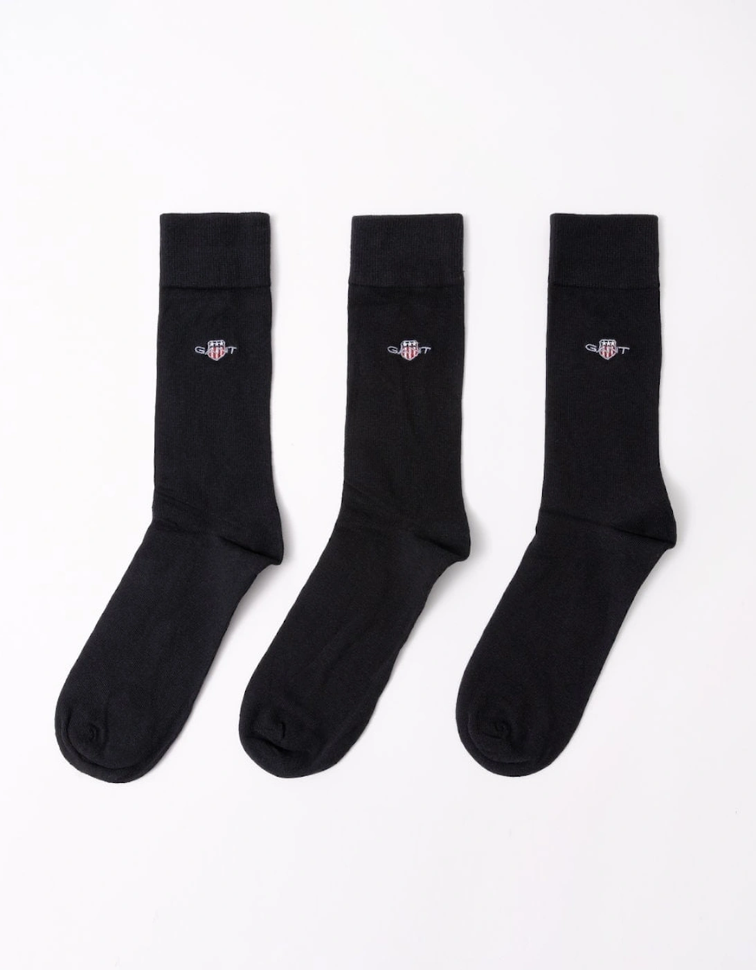 Mens Shield Logo Socks 3-Pack, 4 of 3