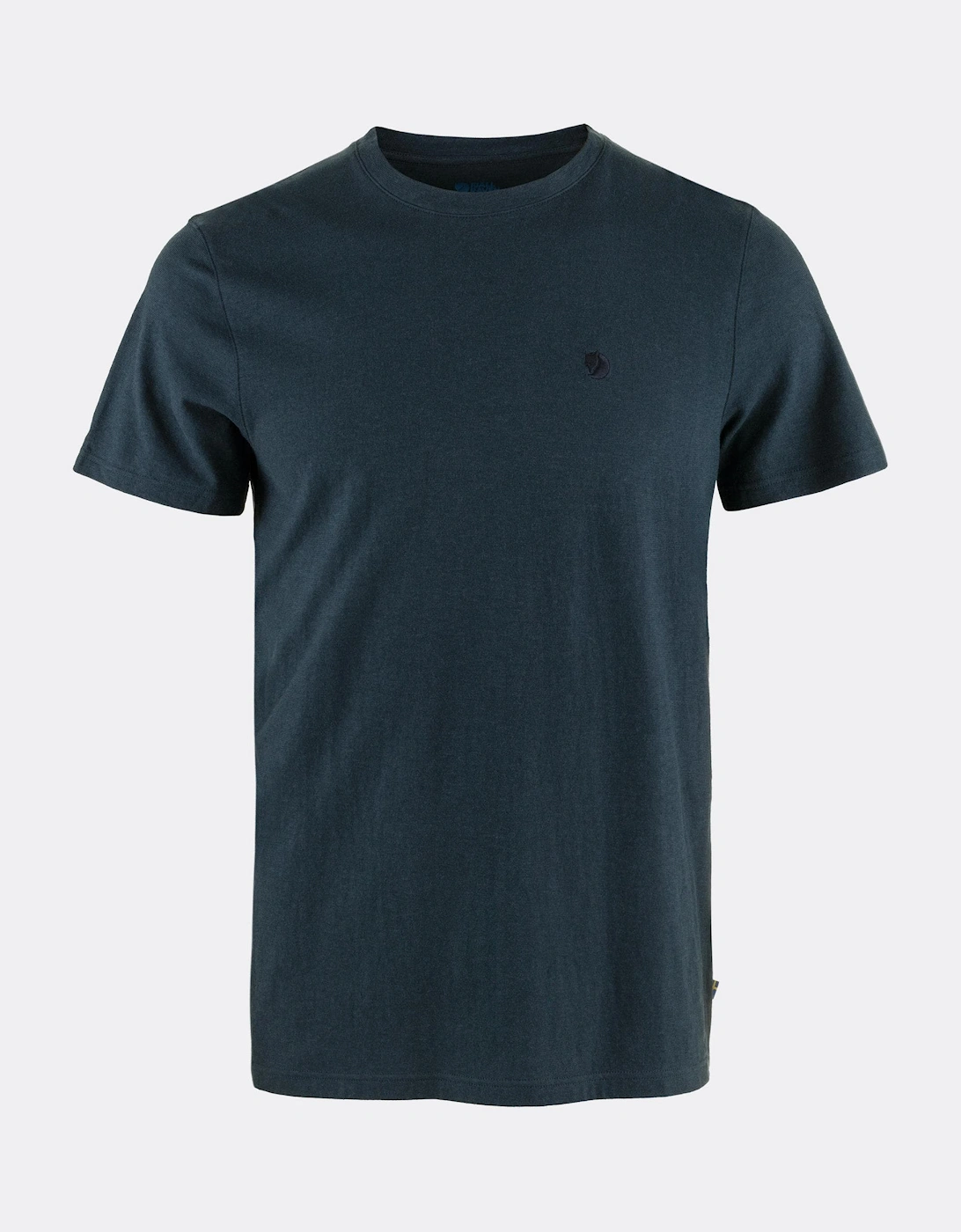 Fjallraven Men's Navy Hemp Blend T-Shirt - Dark 555 - Size: 38