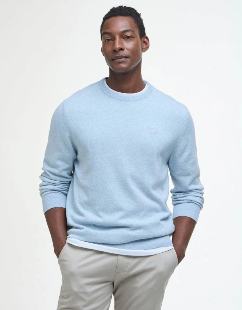 Pima Cotton Mens Crew Sweatshirt