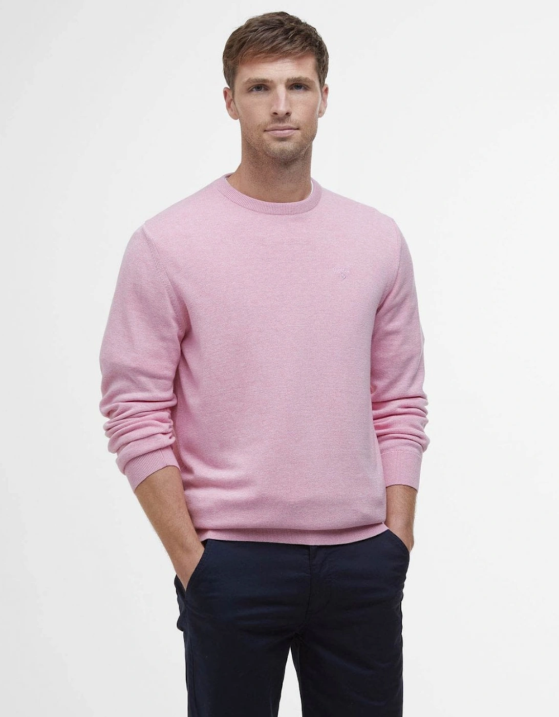 Pima Cotton Mens Crew Sweatshirt, 6 of 5