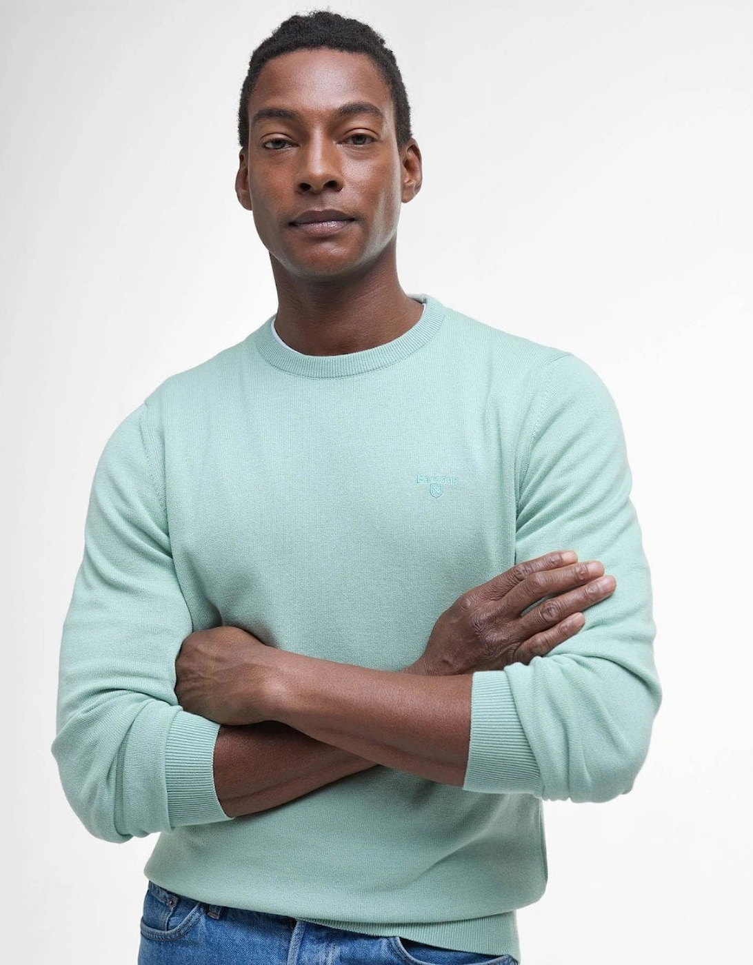 Pima Cotton Mens Crew Sweatshirt, 7 of 6
