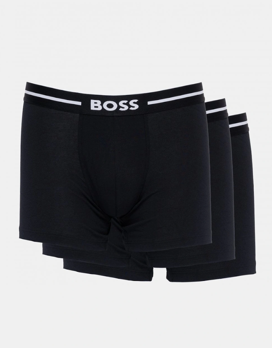 Hugo Boss Men's Black Boss Orange Bold 3-Pack Boxer Briefs Nos - : 35/34/32 L