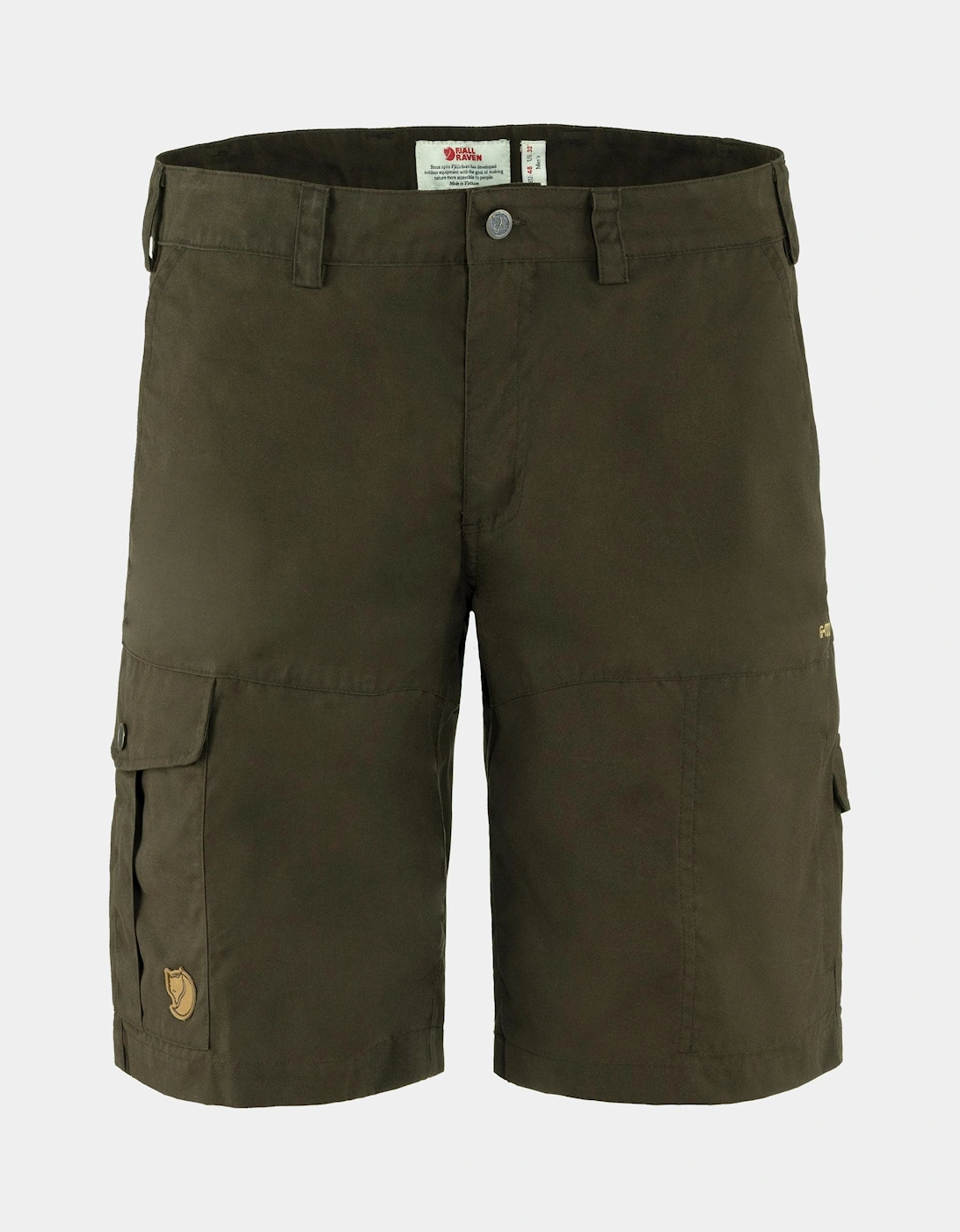 Fjallraven Men's Tan Karl Pro Shorts - Dark Olive 633 - Size: W37