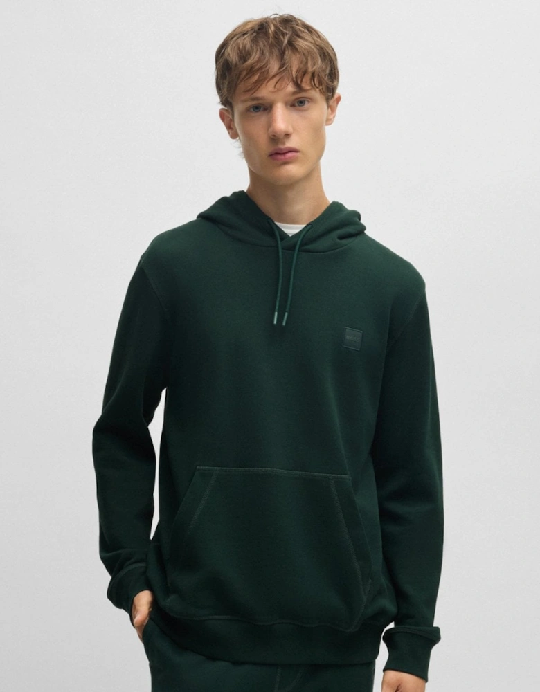 BOSS Orange Wetalk Mens Pullover Hoodie With Logo Patch