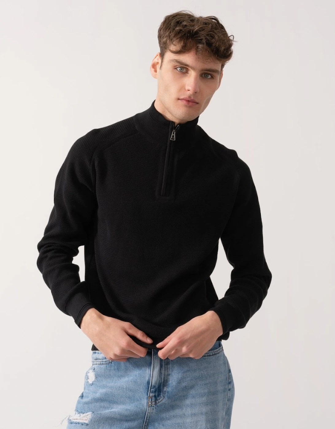 Guide Mens Quarter Zip Jumper, 5 of 4