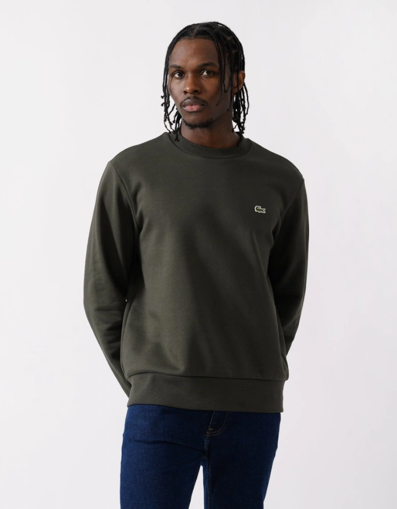 Mens Crew Neck Fleece Sweatshirt