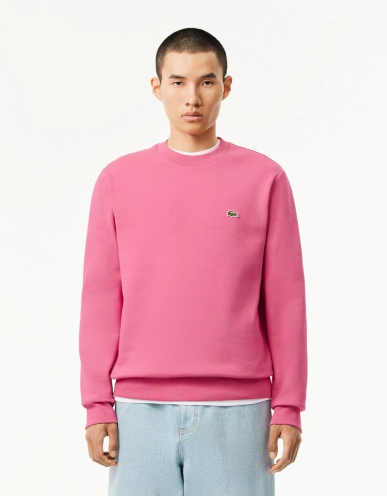 Mens Crew Neck Fleece Sweatshirt
