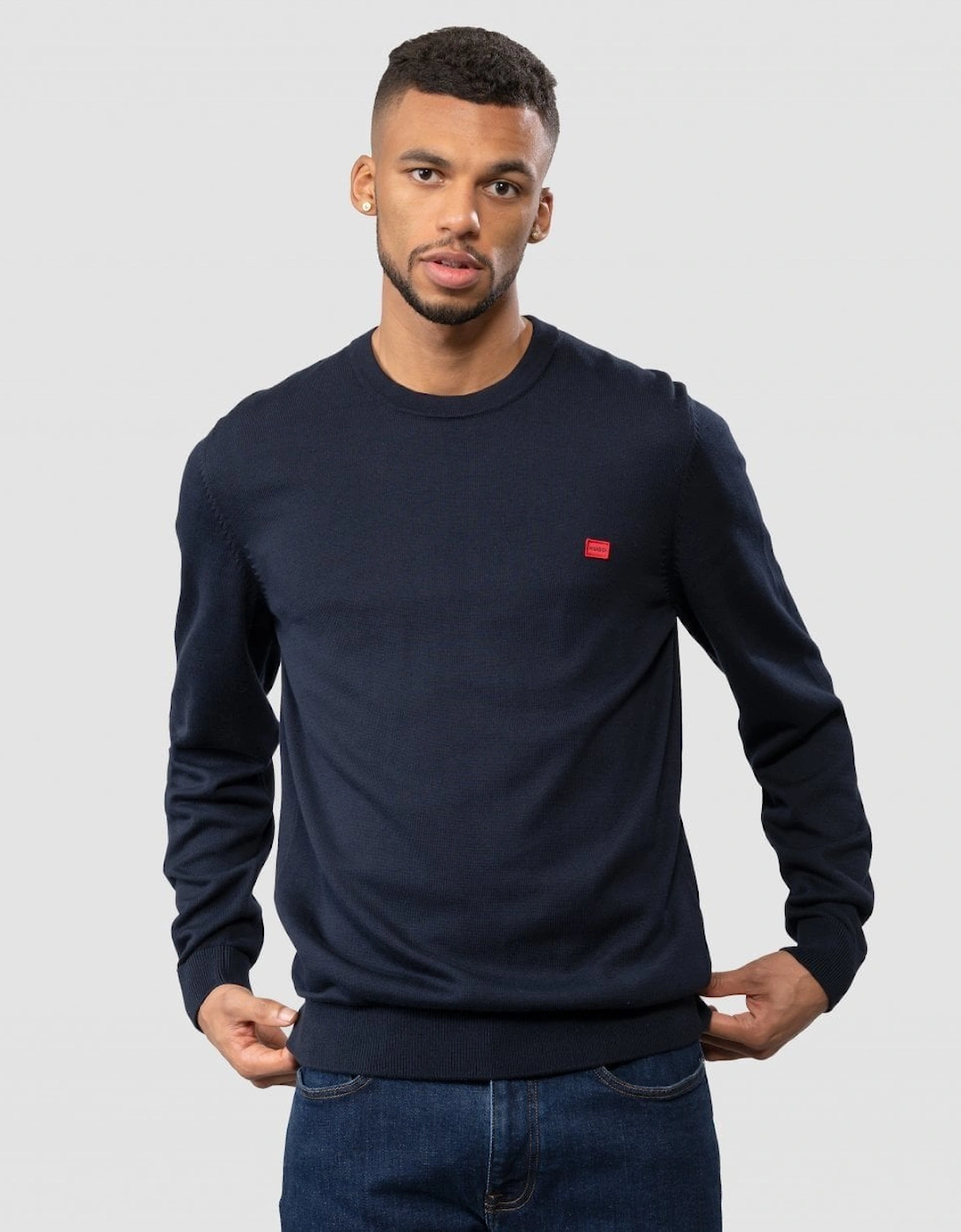 HUGO San Cassius Mens Crew Neck Sweater NOS, 7 of 6