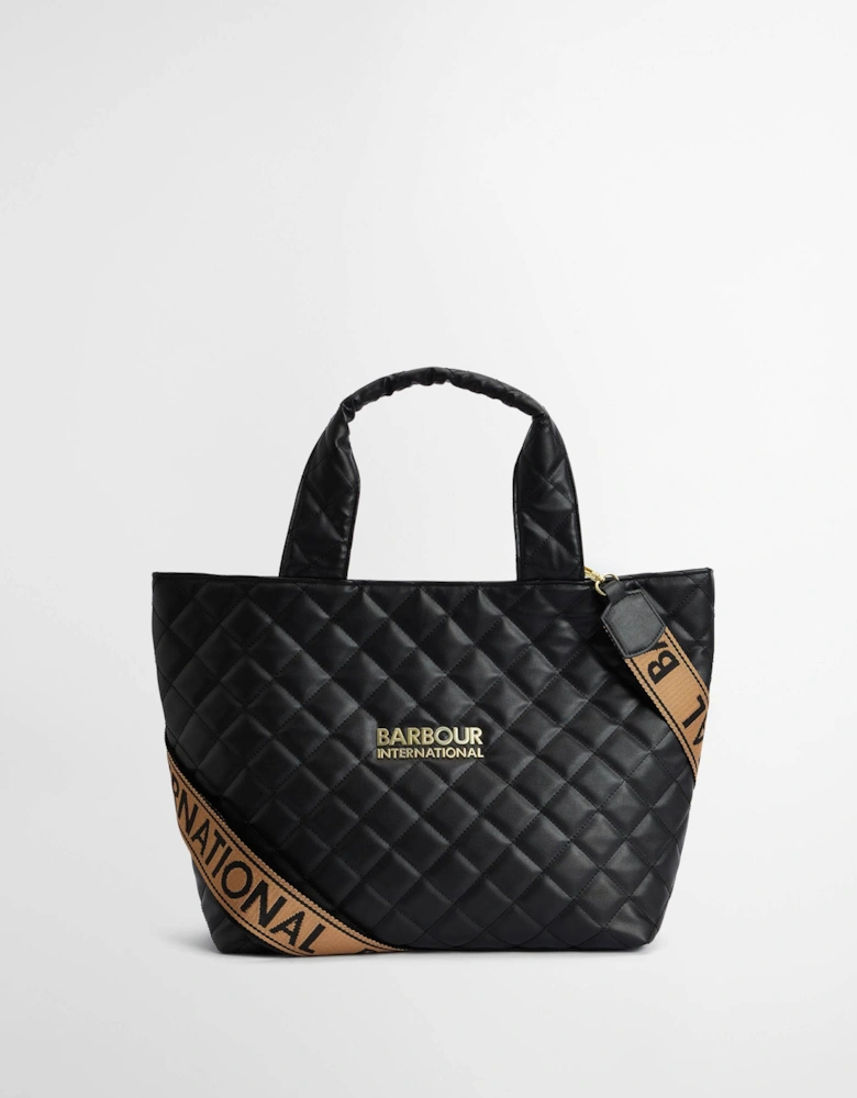 Battersea Womens Mini Quilted Tote Bag