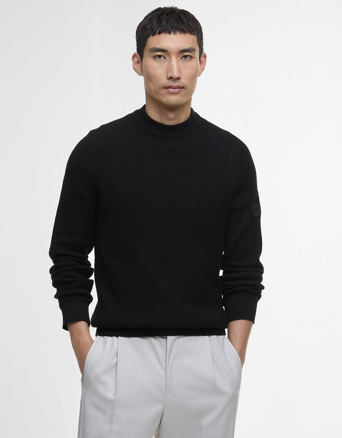 Dune Mens Crew Neck Jumper, 7 of 6