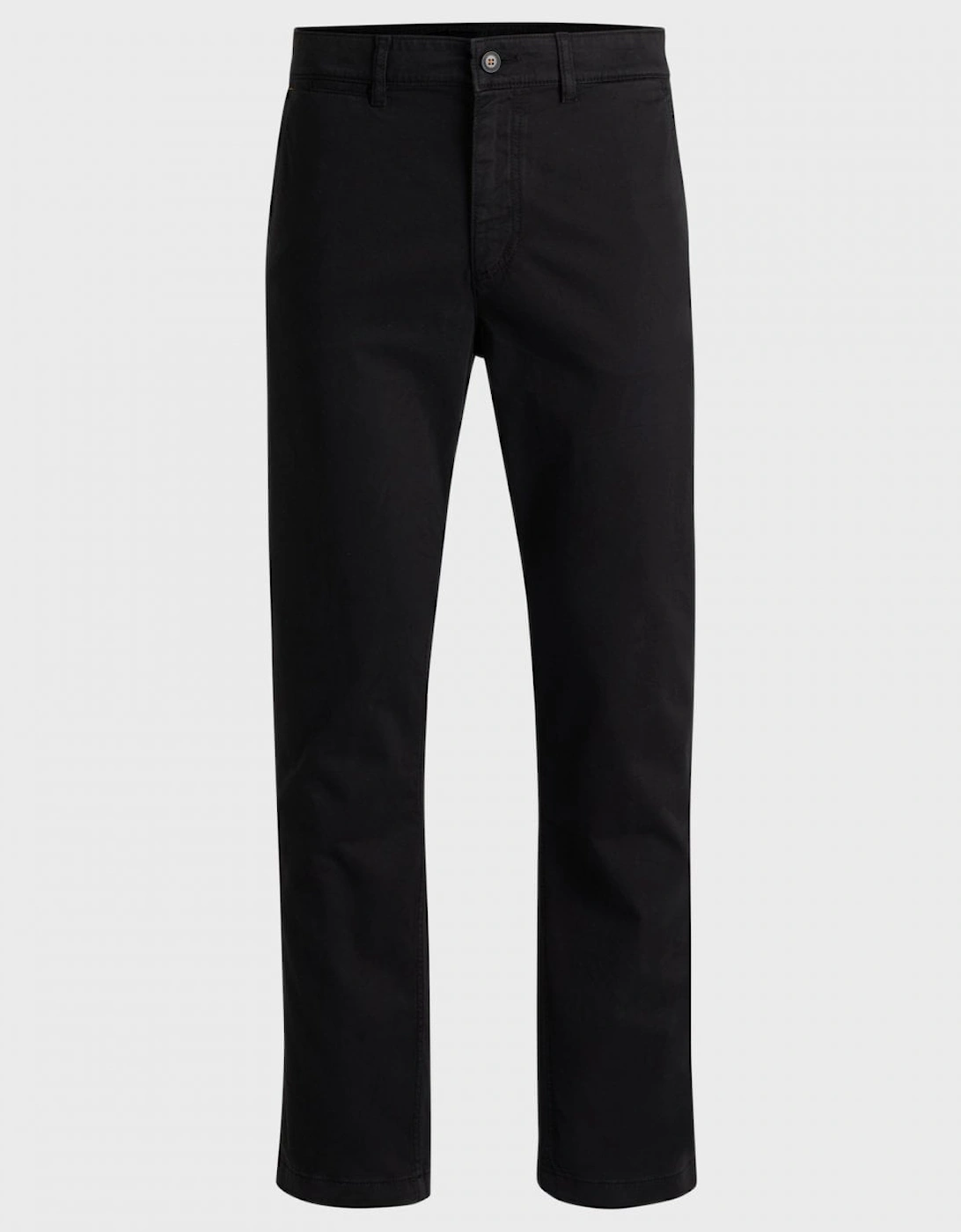 BOSS Orange Mens Regular Fit Chinos in Stretch-Cotton Satin, 3 of 2
