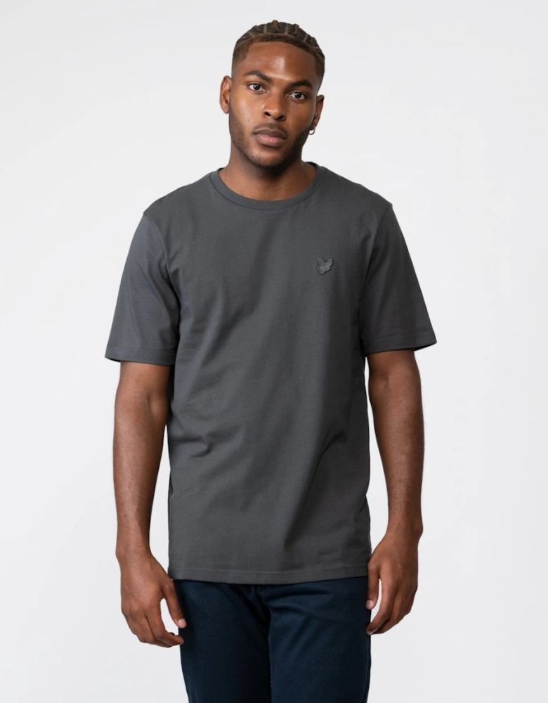 Lyle & Scott Tonal Eagle Mens T-Shirt - W635 Gunmetal
