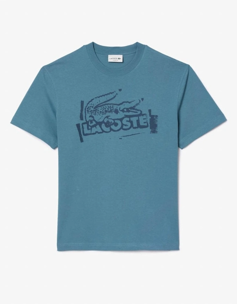 Croc Logo Mens T-Shirt