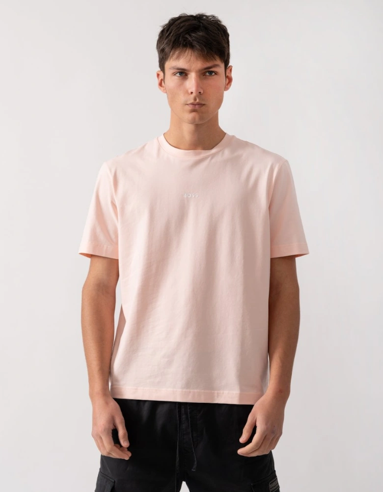 BOSS Orange TChup Mens Crew Neck Small Logo T-Shirt