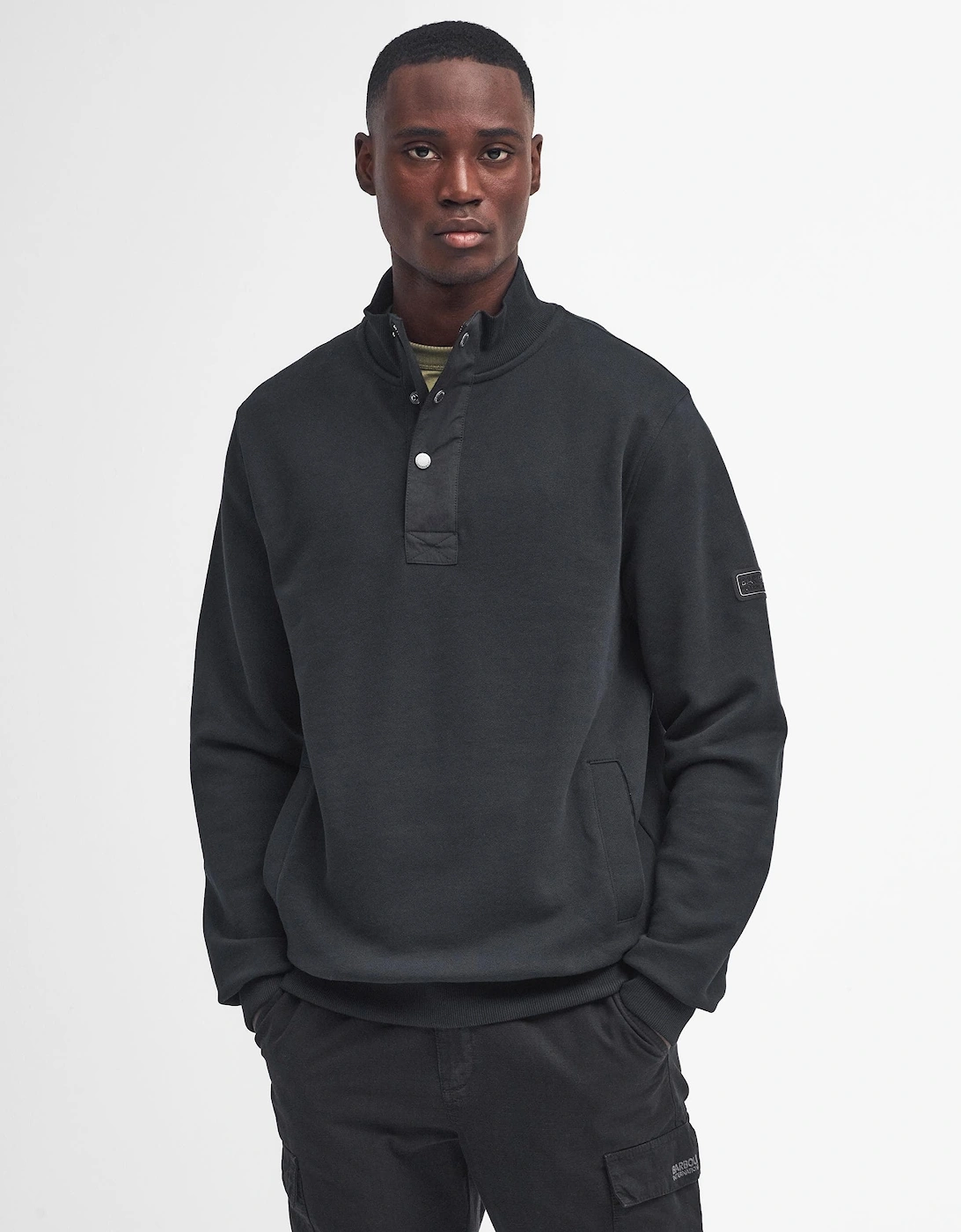 Flight Mens Half Zip Sweatshirt, 10 of 9
