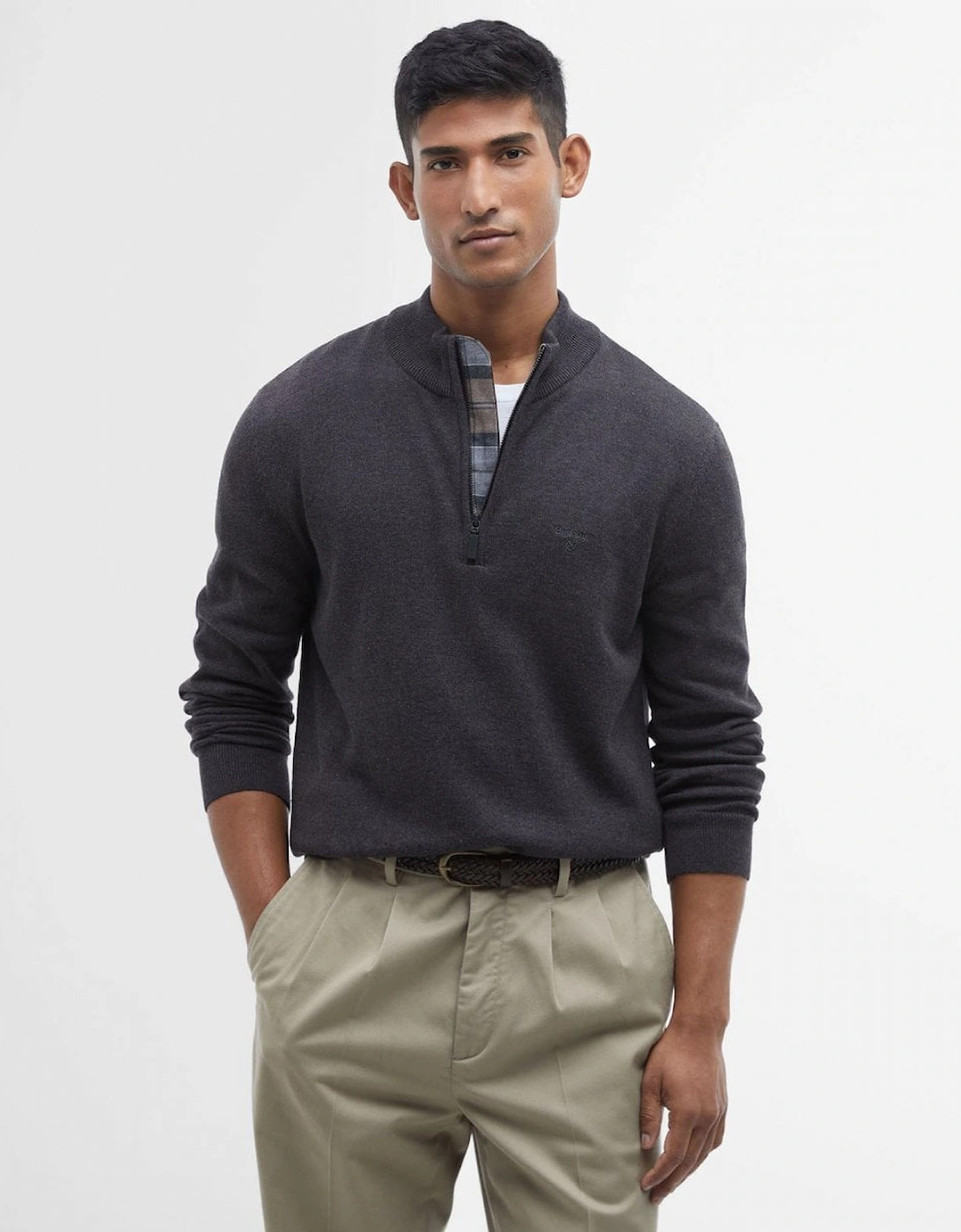 Avoch Mens Half Zip Jumper, 10 of 9