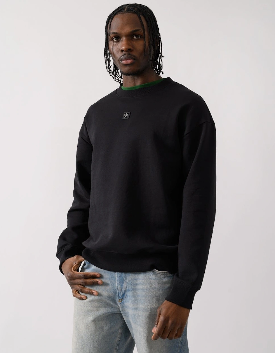 HUGO Dettil Mens Sweatshirt, 5 of 4