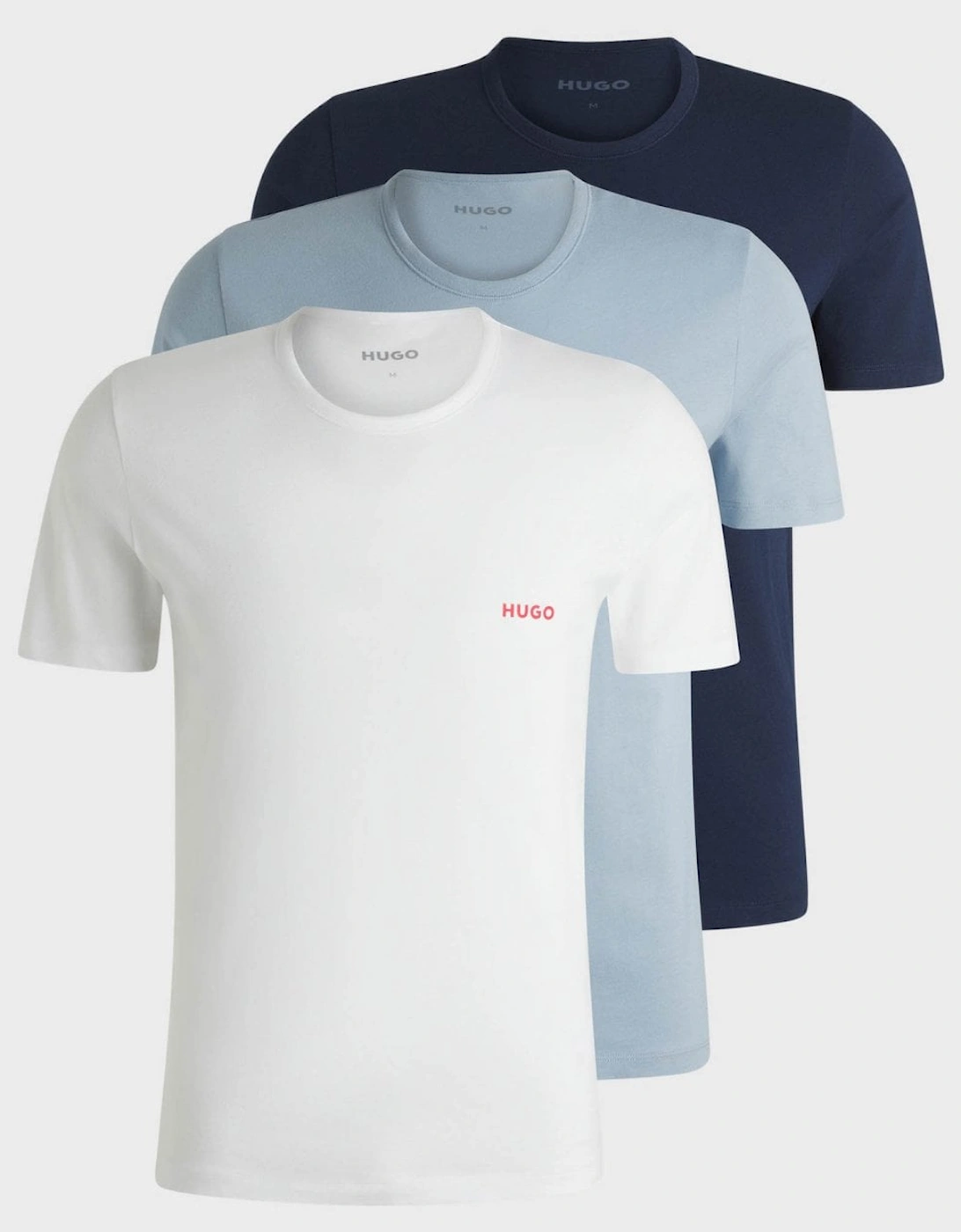 HUGO RN Triplet 3-Pack Mens T-Shirts, 6 of 5