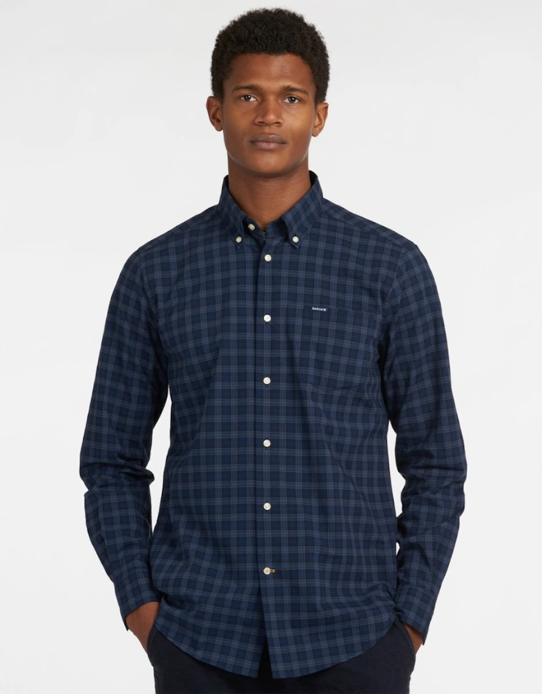 Lomond Tailored Mens Shirt - Midnight Tartan