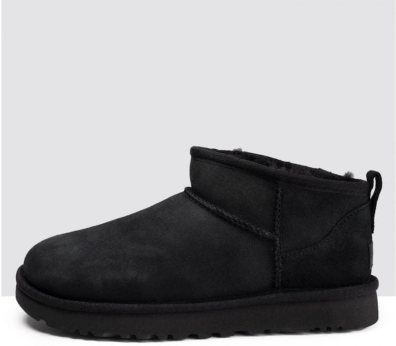 Women's UGG Classic Ultra Mini Womens Boot - Black - Size: 8