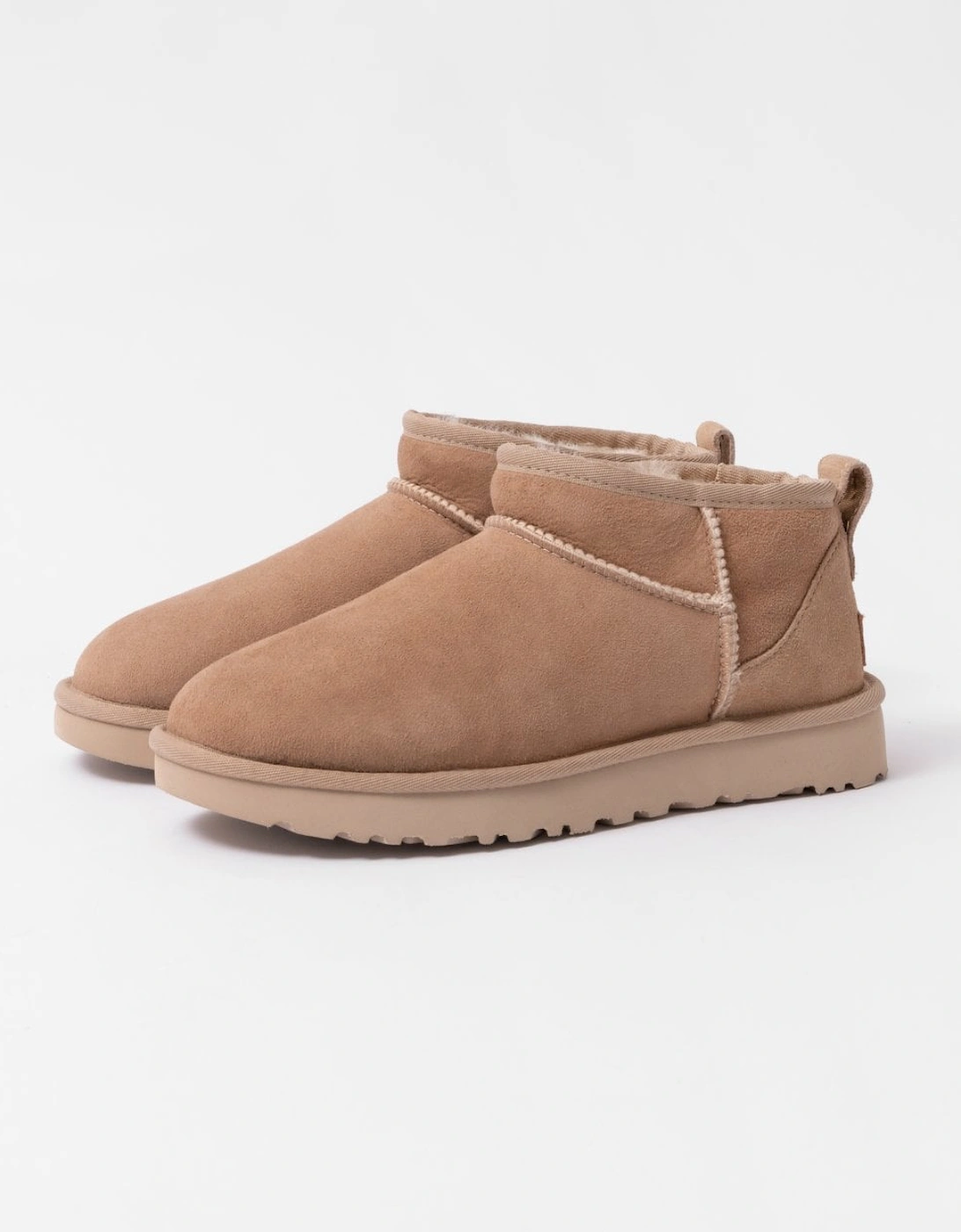 UGG Beige Suede Leather Ankle Boots - EU39/US9 - Image 15