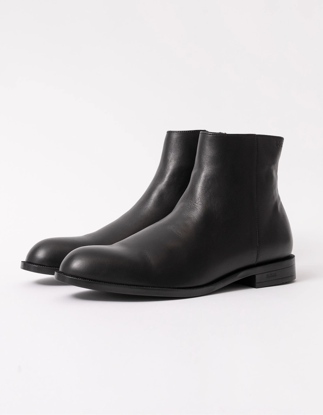 BOSS Orange Tayil Mens Leather Boots, 6 of 5