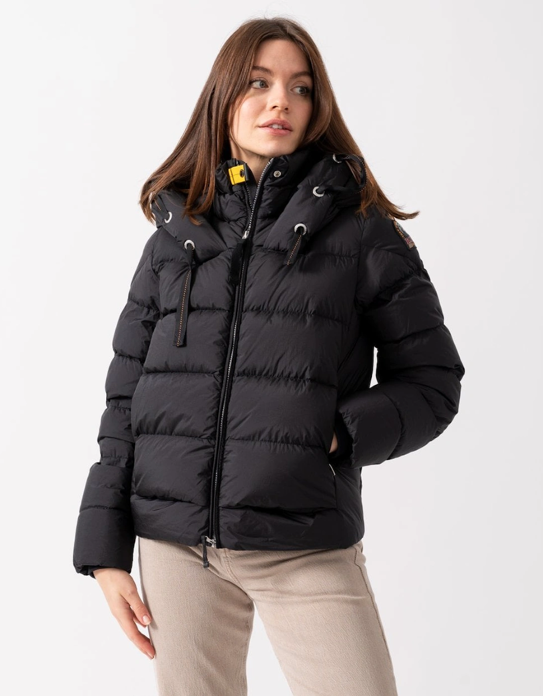 Bertilla Womens Hooded Down Jacket, 7 of 6