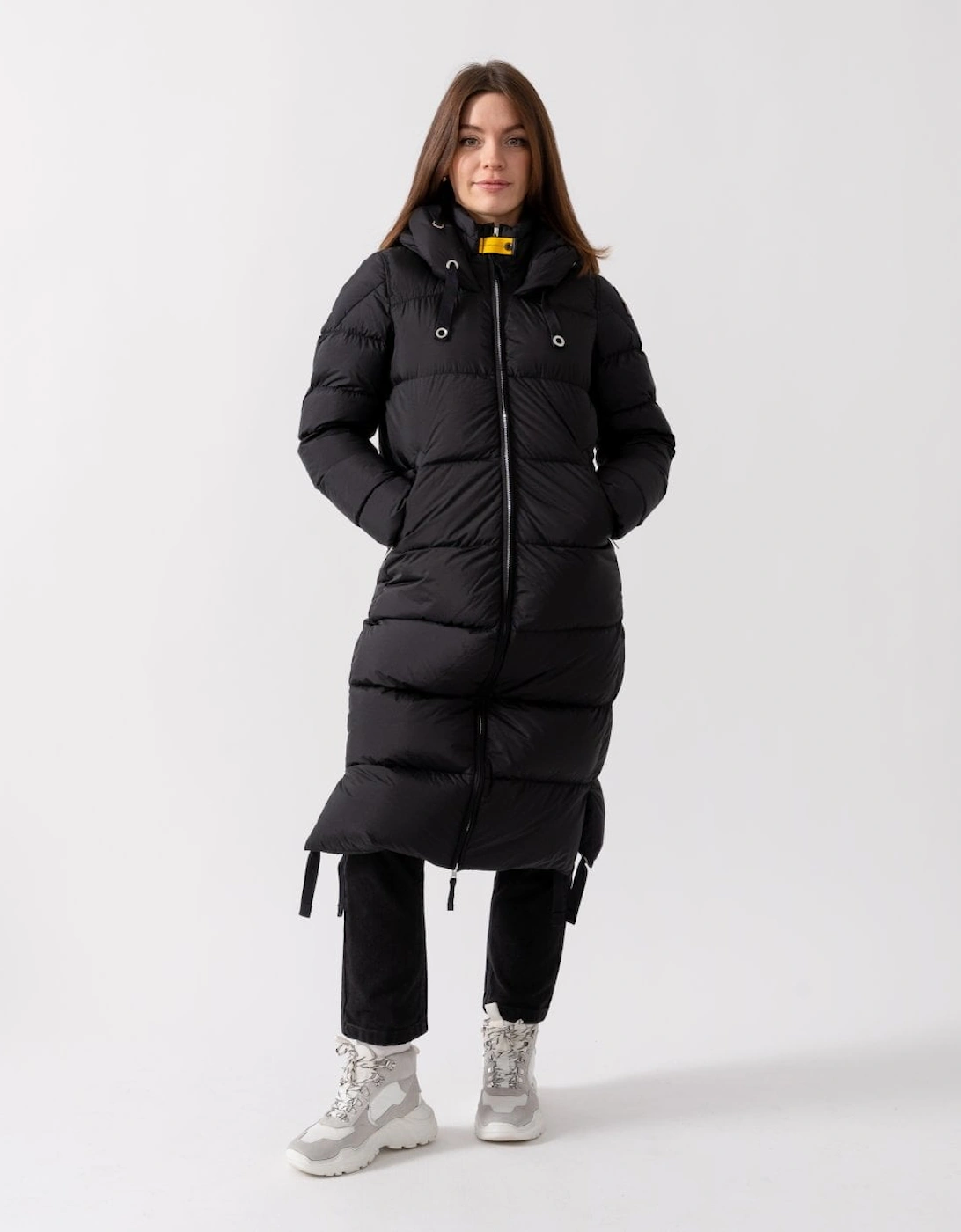 Panda Womens Hooded Down Padded Coat, 8 of 7