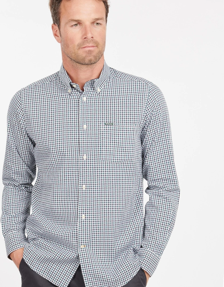 Padshaw Tailored Mens Shirt - Green