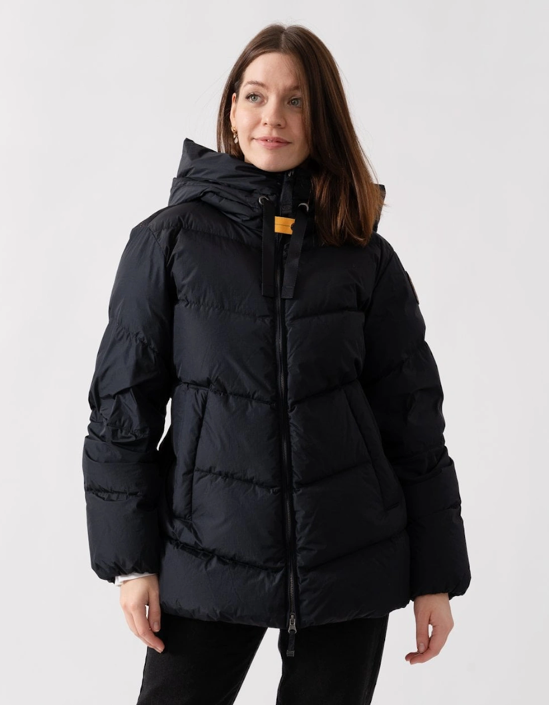 Amane Womens Hooded Down Jacket, 5 of 4