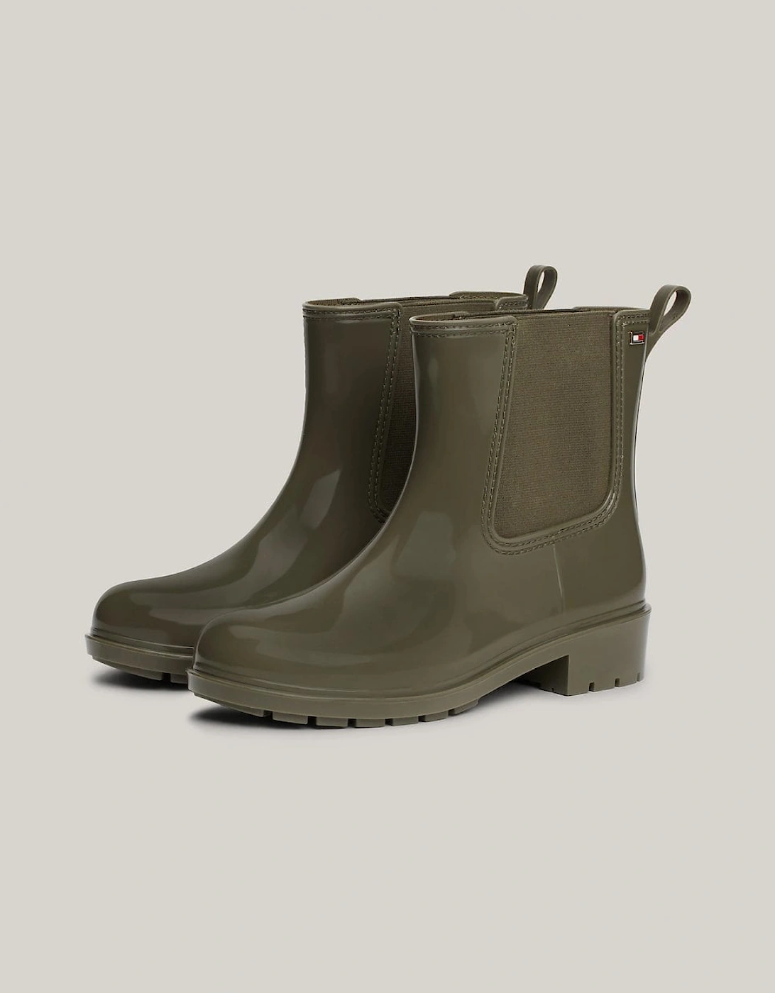 Flag Womens Chelsea Rainboots, 8 of 7