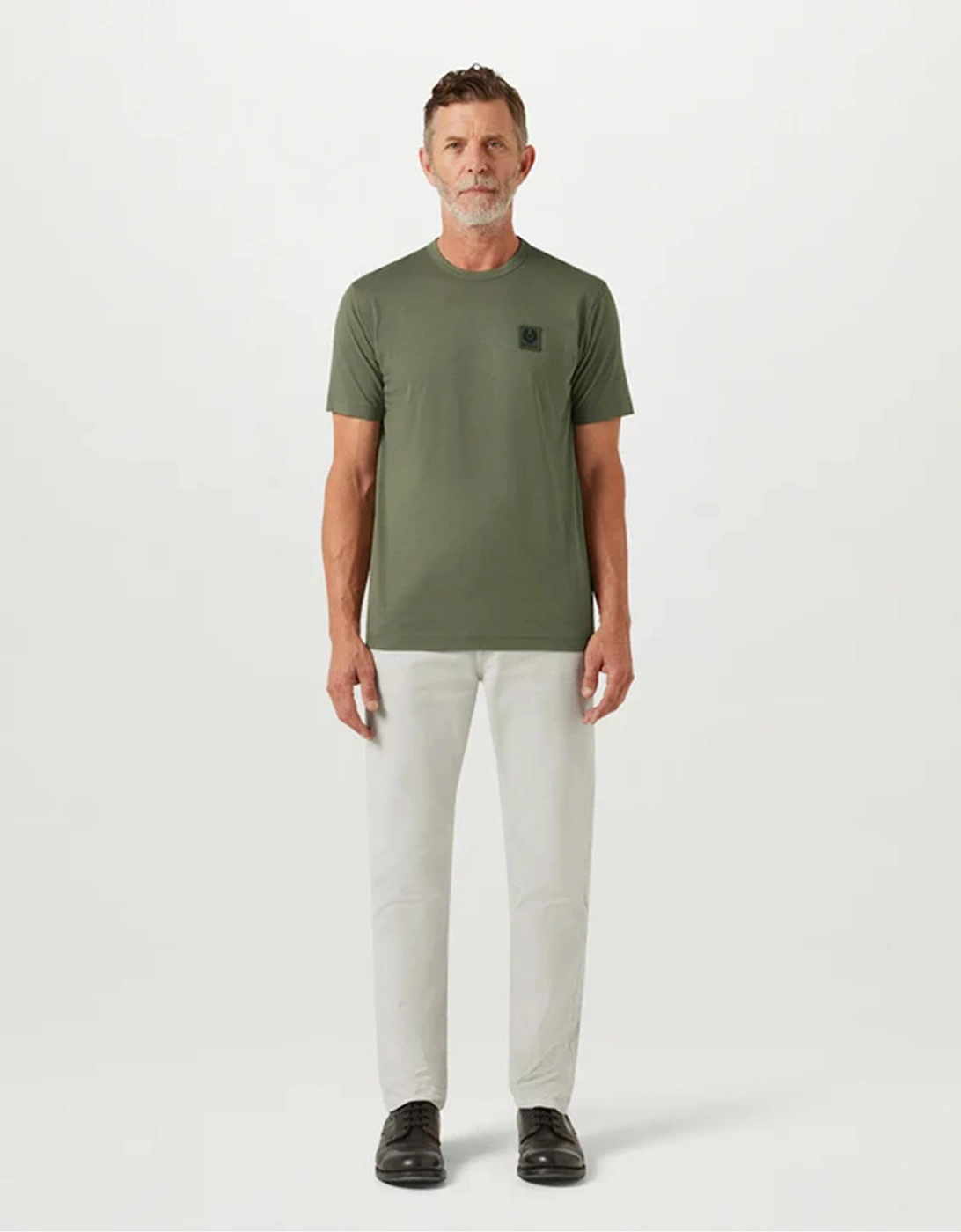 Short Sleeved Mens Logo Patch T-Shirt, 4 of 3