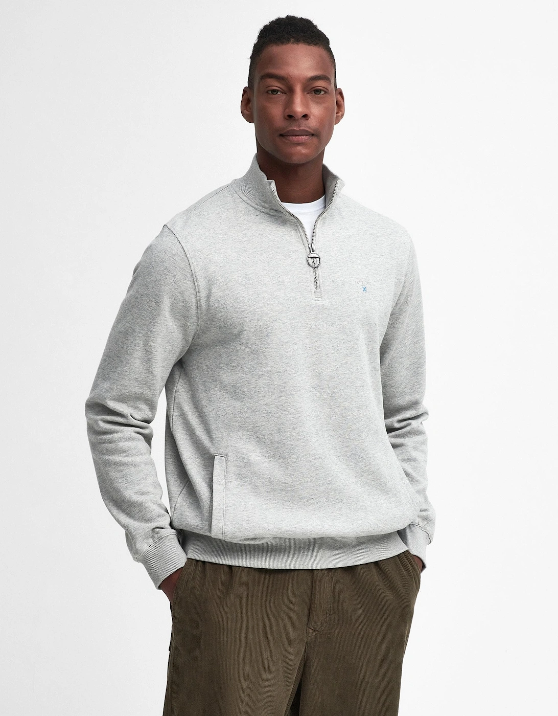 Beckhill Mens Half Zip Sweatshirt, 9 of 8