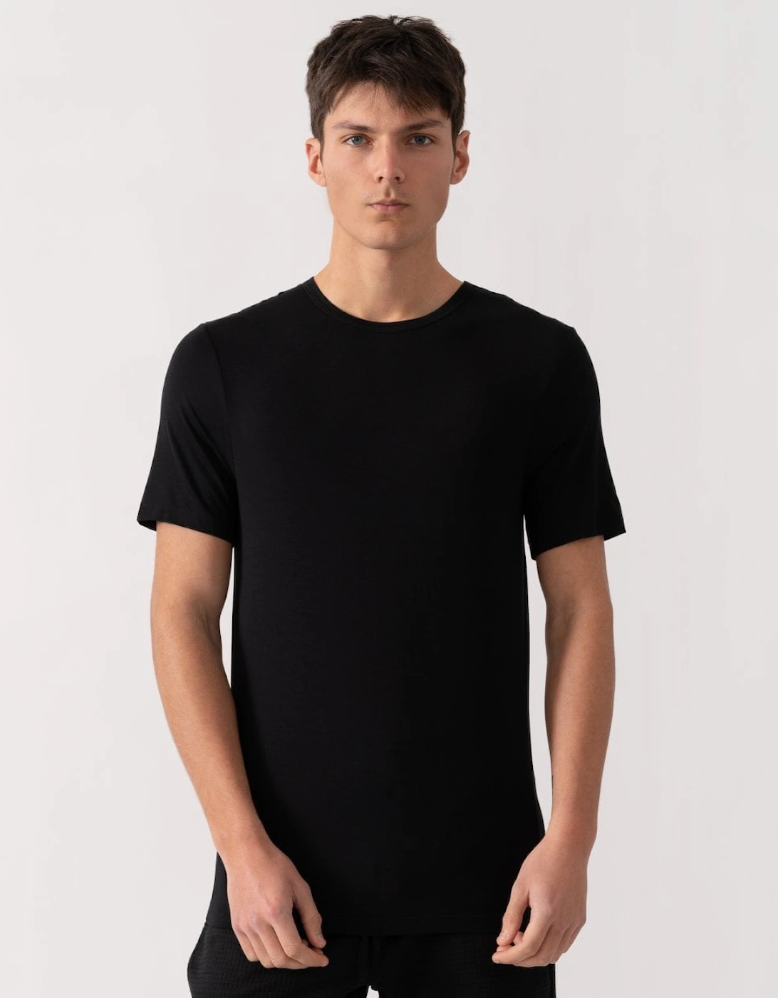 Men's BOSS Orange RN Bamboo 3-Pack Mens T-Shirts - Black 001 - Size: 38