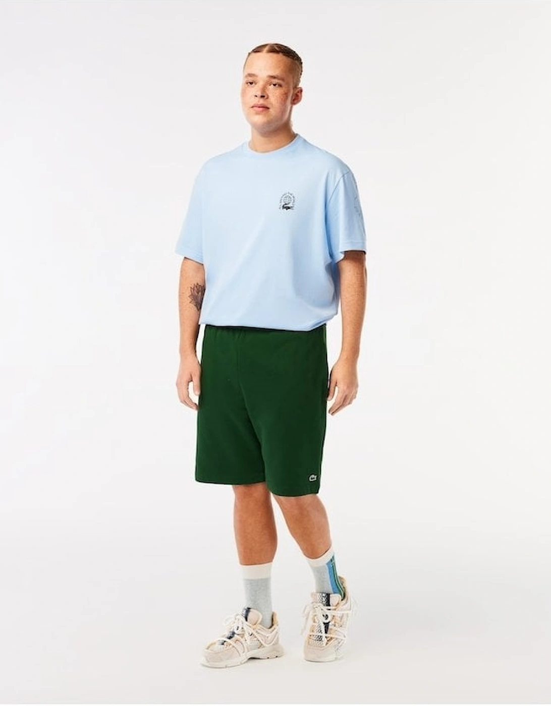 Mens Fleece Shorts, 4 of 3
