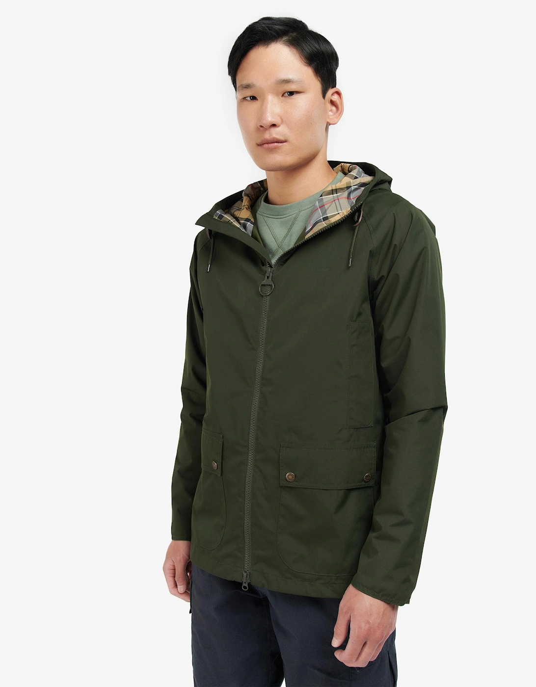 Hooded Domus Mens Waterproof Jacket, 11 of 10