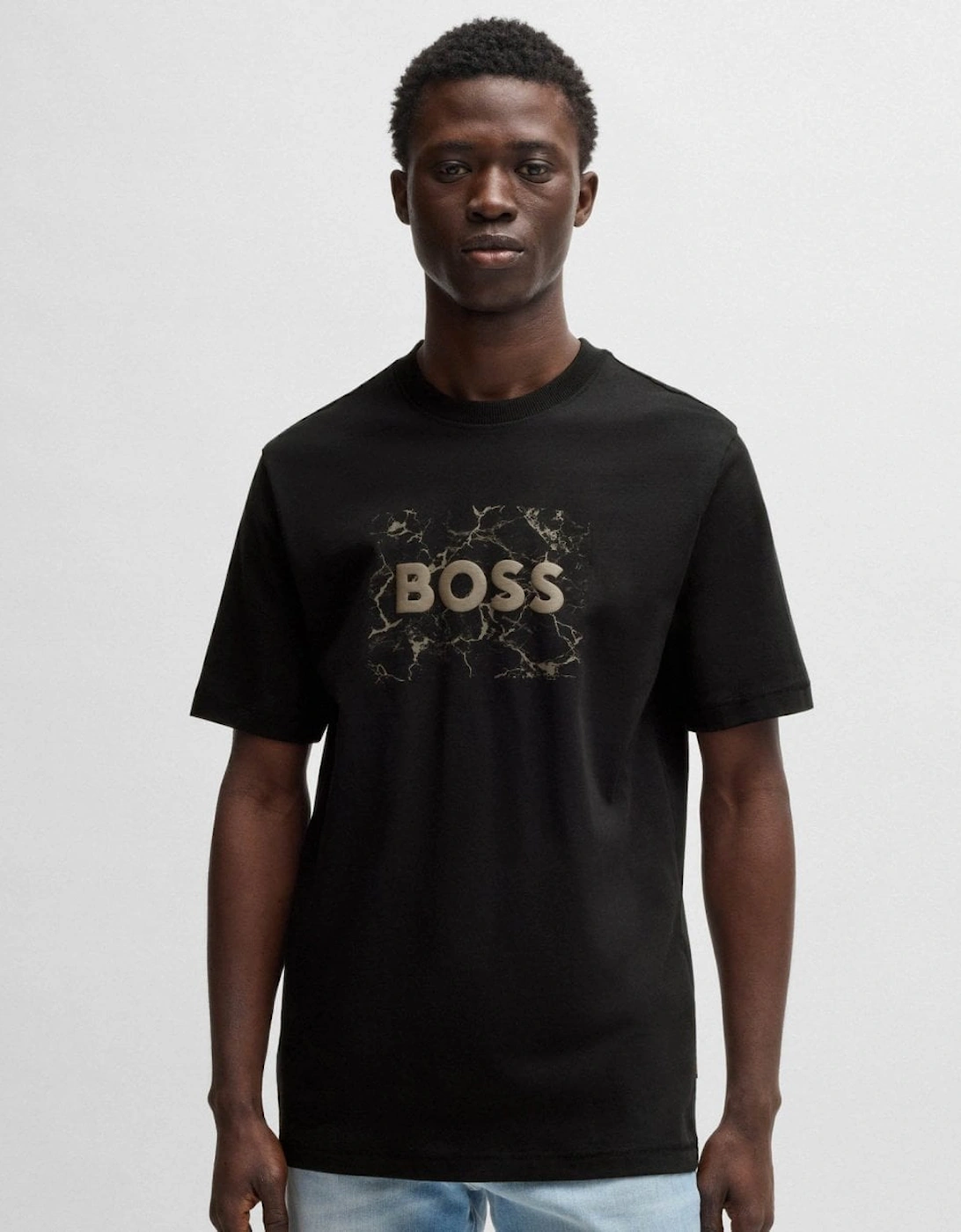 BOSS Orange Logospace Mens T-Shirt, 5 of 4
