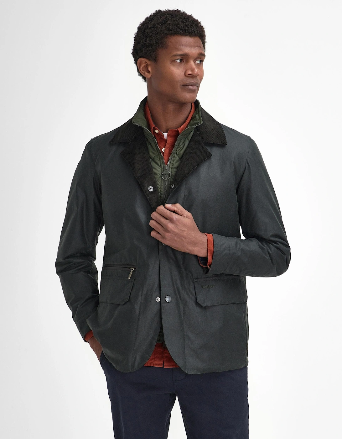 Craster Mens Mens Wax Jacket, 10 of 9