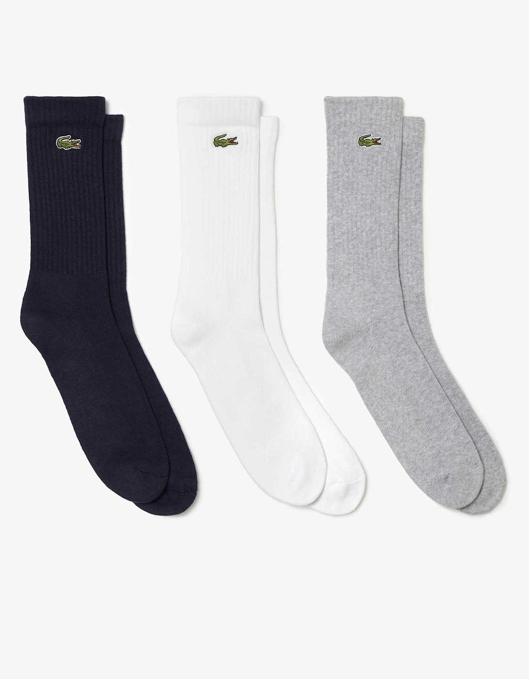 3 Pack Sport Mens High Cut Socks, 3 of 2
