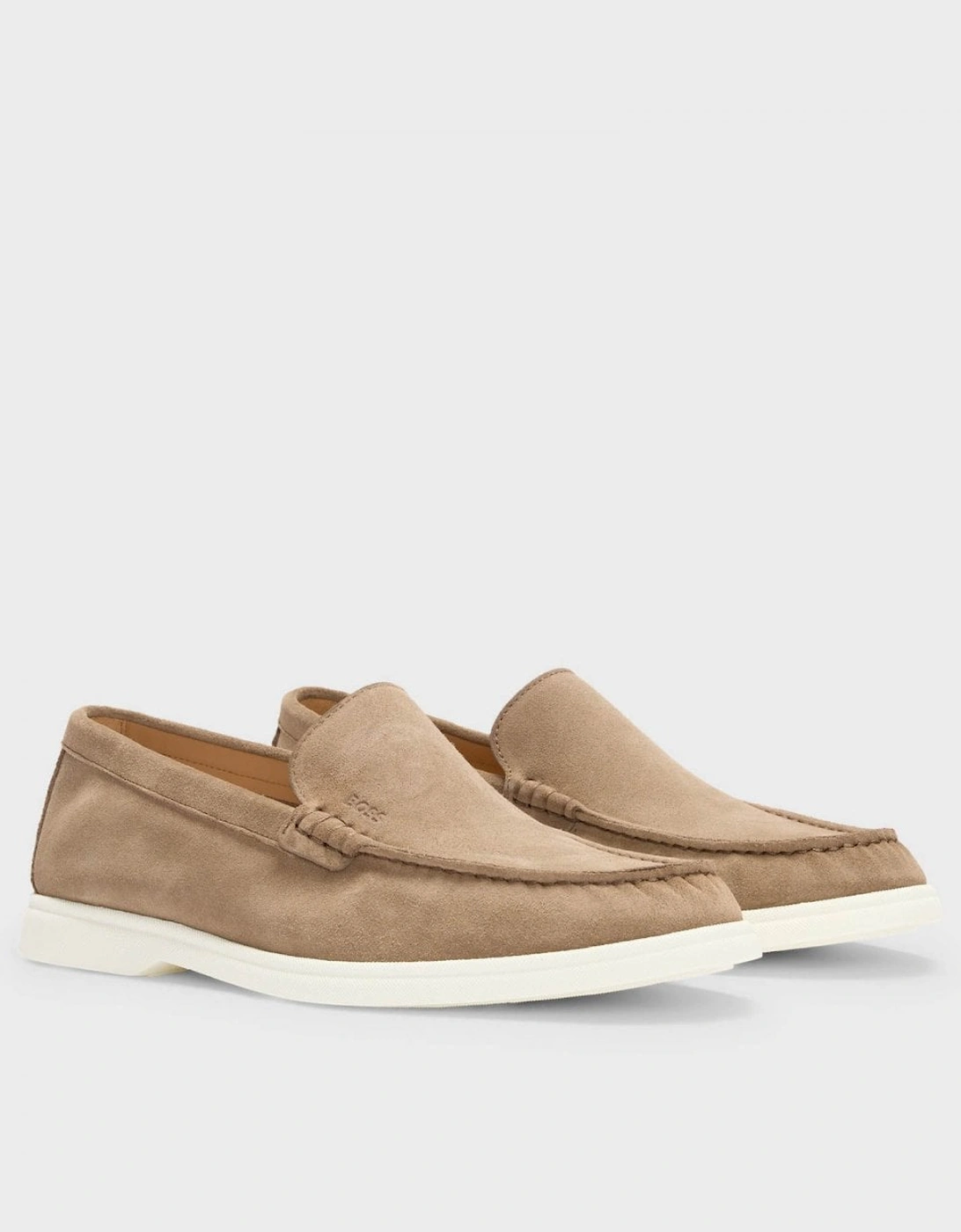 BOSS Orange Sienna Mens Suede Loafers, 6 of 5