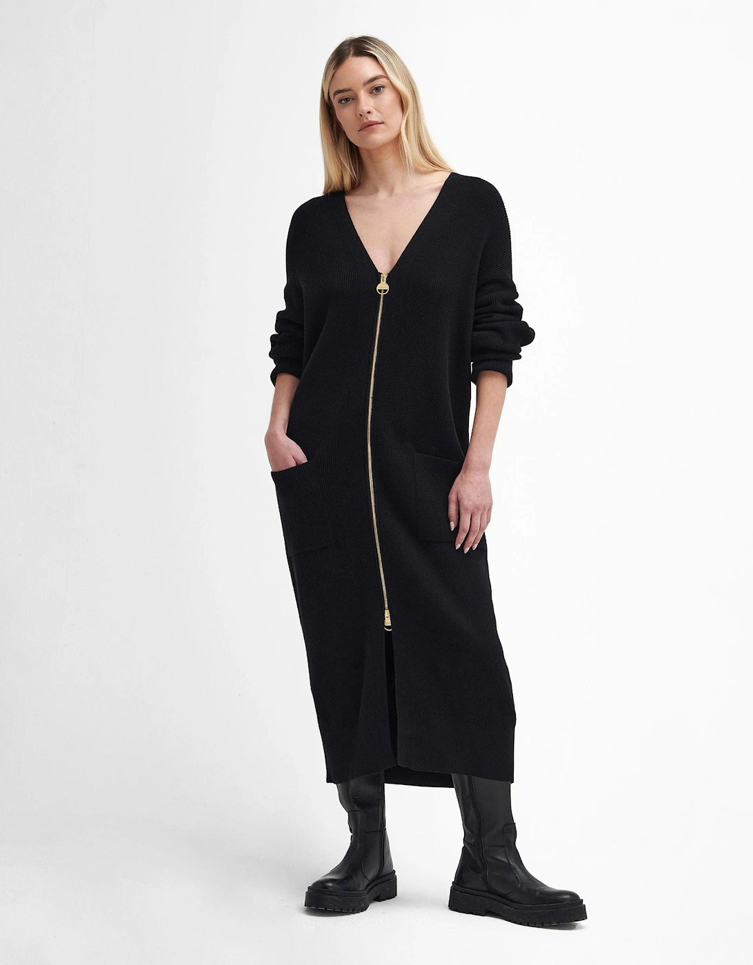 Mondale Womens Knitted Midi Dress, 10 of 9
