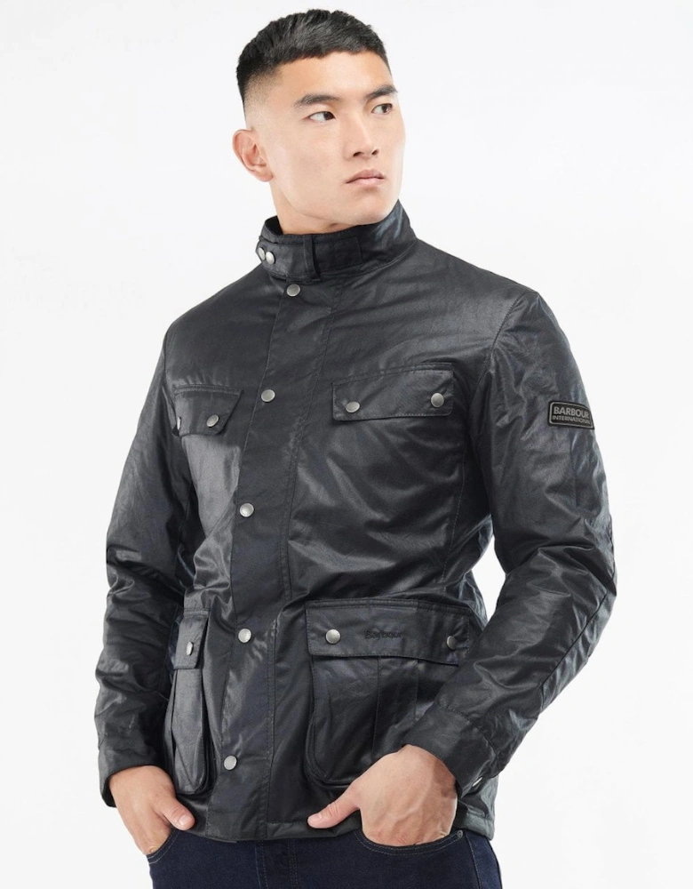 Tourer Duke Mens Wax Jacket - Navy