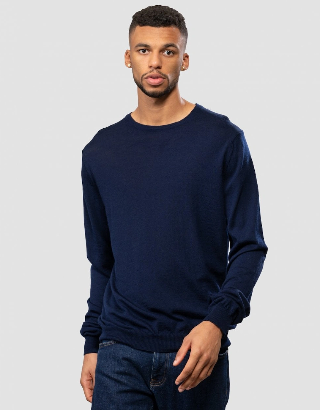 Camber Mens Crew Neck Jumper, 5 of 4