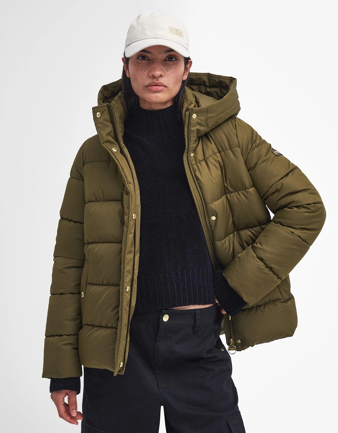 Barron Womens Puffer Jacket, 12 of 11