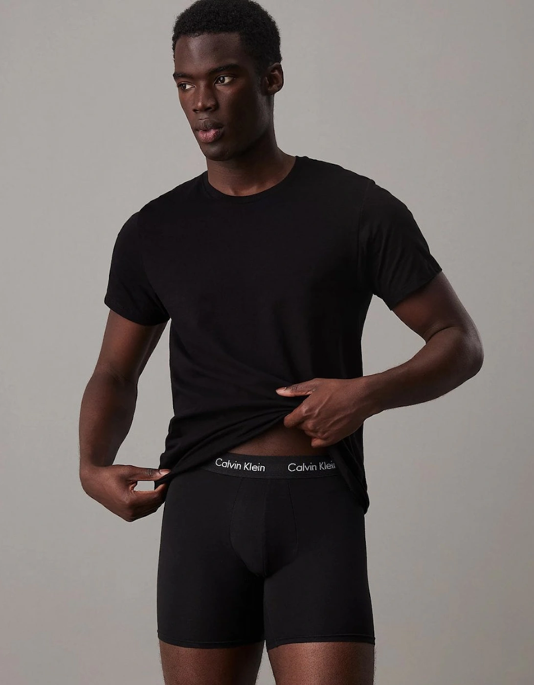 3 Pack Mens Crew Neck T-Shirts, 6 of 5