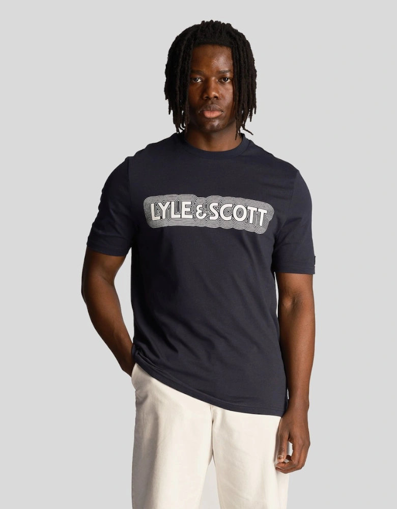 Lyle & Scott Vibrations Print Mens T-Shirt