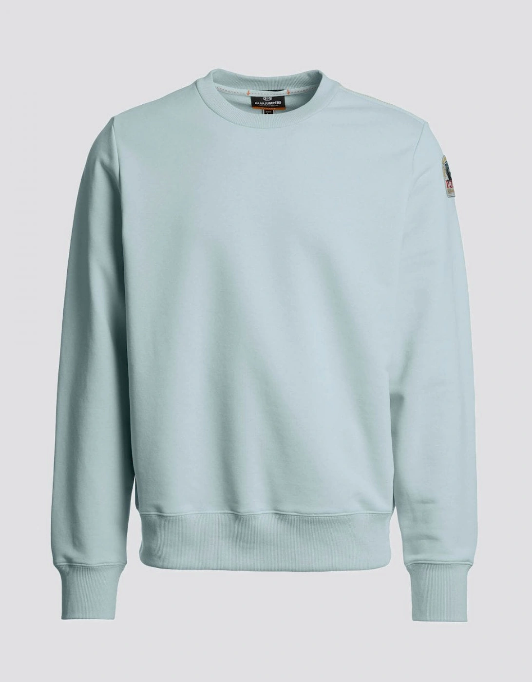 K2 Mens Crew Neck Sweatshirt with Logo Patch, 3 of 2